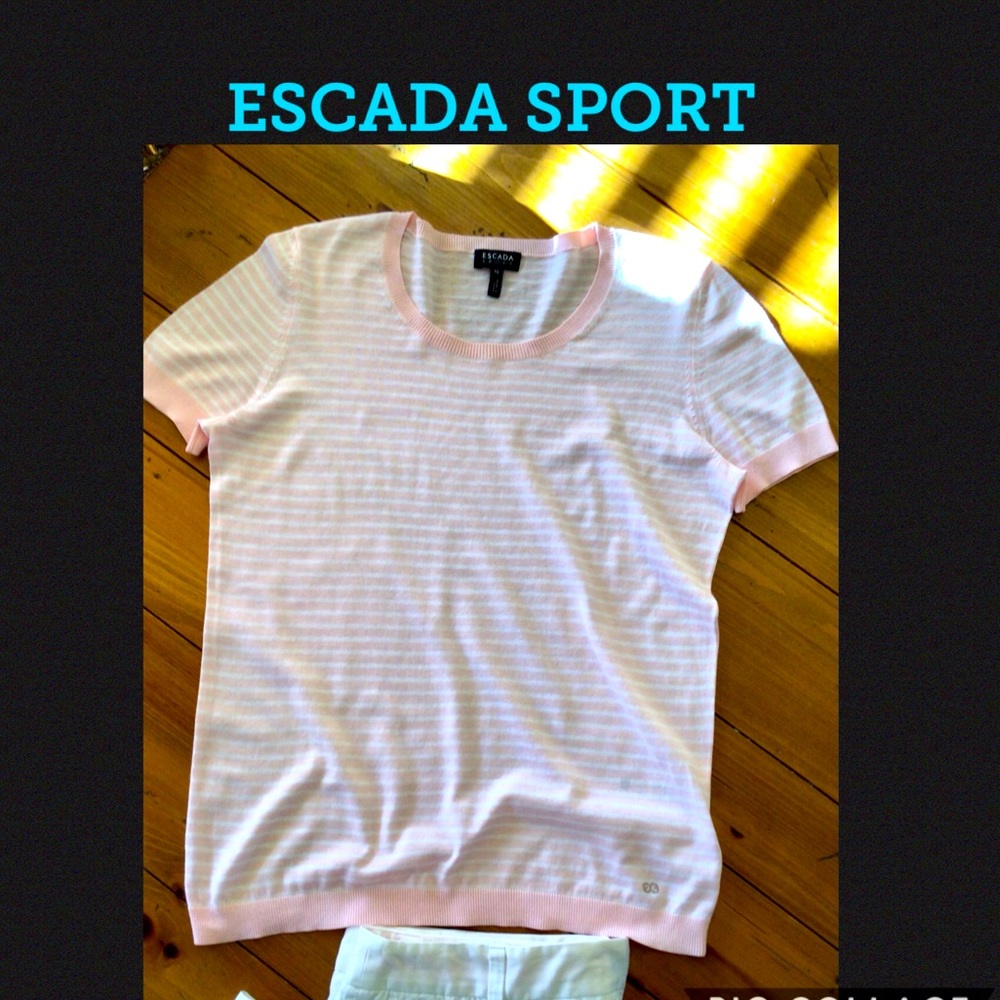 ESCADA SPORT FABULOUS KNIT TOP EXCELLENT CONDITION